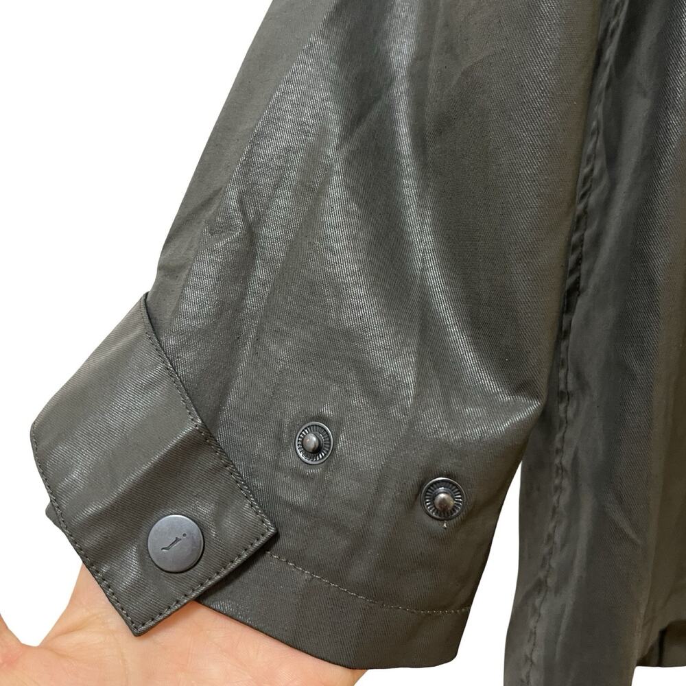 John Varvatos Collection Kara‎ Cotton Full Zip Jacket EU 50 US L Teakwood READ - Picture 4 of 15